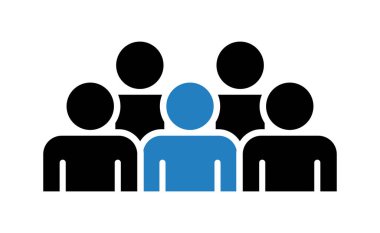 Sembol, insan ikonu. vektör dosyası.