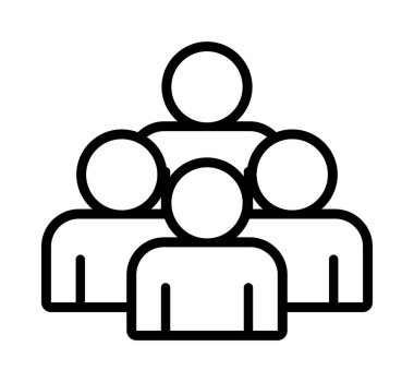 Sembol, insan ikonu. vektör dosyası.