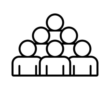 Sembol, insan ikonu. vektör dosyası.