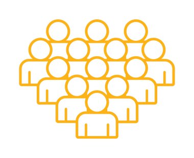 Sembol, insan ikonu. vektör dosyası.