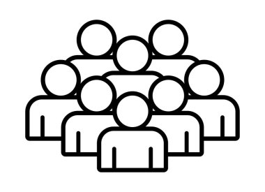 Sembol, insan ikonu. vektör dosyası.