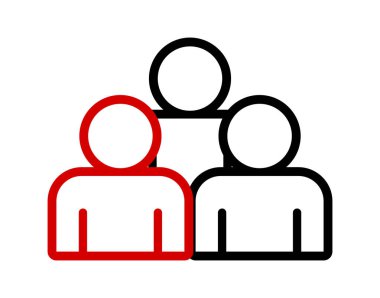 Sembol, insan ikonu. vektör dosyası.