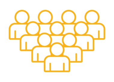 Sembol, insan ikonu. vektör dosyası.