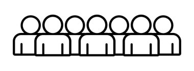 Sembol, insan ikonu. vektör dosyası.