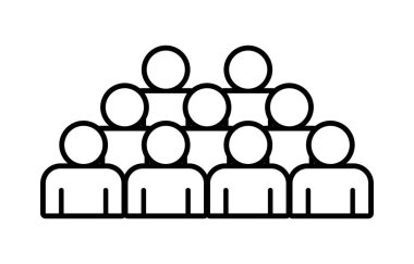 Sembol, insan ikonu. vektör dosyası.