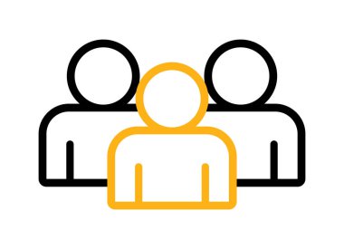 Sembol, insan ikonu. vektör dosyası.