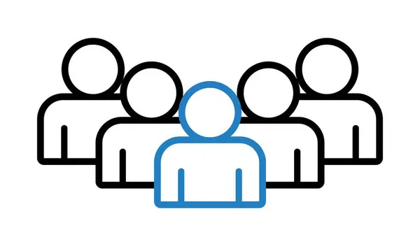 Sembol, insan ikonu. vektör dosyası.