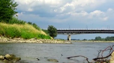 Vistula - Köprü manzarası, Polonya