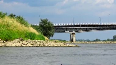 Vistula - Köprü manzarası, Polonya
