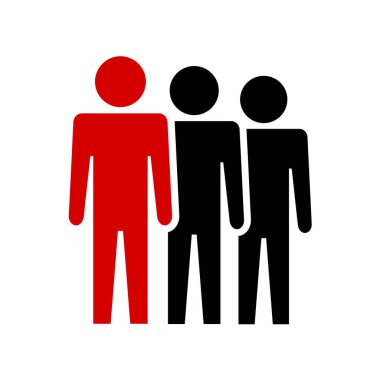 Sembol, insan ikonu. vektör dosyası.