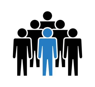 Sembol, insan ikonu. vektör dosyası.