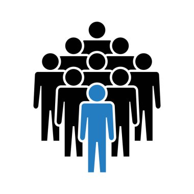 Sembol, insan ikonu. vektör dosyası.