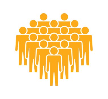 Sembol, insan ikonu. vektör dosyası.