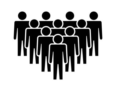 Sembol, insan ikonu. vektör dosyası.