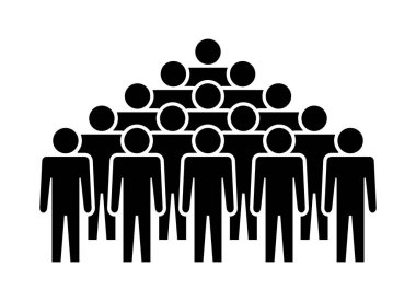 Sembol, insan ikonu. vektör dosyası.