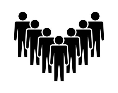 Sembol, insan ikonu. vektör dosyası.