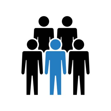 Sembol, insan ikonu. vektör dosyası.