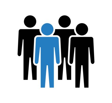 Sembol, insan ikonu. vektör dosyası.