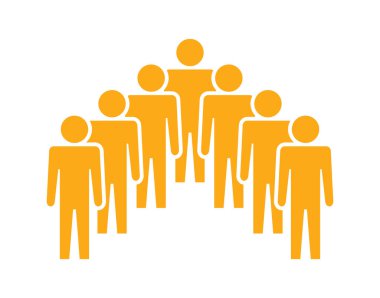 Sembol, insan ikonu. vektör dosyası.