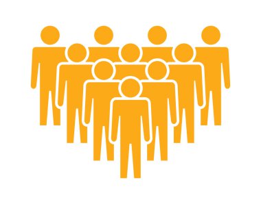 Sembol, insan ikonu. vektör dosyası.