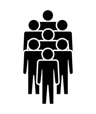 Sembol, insan ikonu. vektör dosyası.