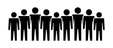 Sembol, insan ikonu. vektör dosyası.