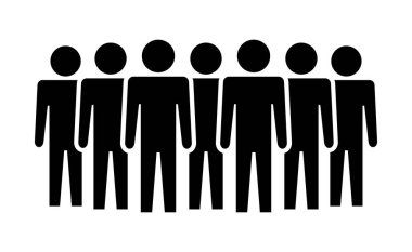 Sembol, insan ikonu. vektör dosyası.