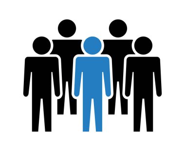 Sembol, insan ikonu. vektör dosyası.