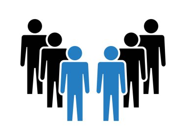 Sembol, insan ikonu. vektör dosyası.