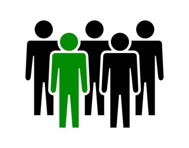 Sembol, insan ikonu. vektör dosyası.