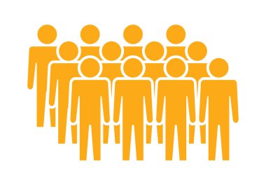 Sembol, insan ikonu. vektör dosyası.