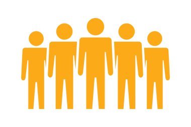 Sembol, insan ikonu. vektör dosyası.