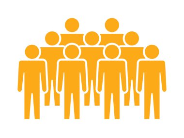 Sembol, insan ikonu. vektör dosyası.