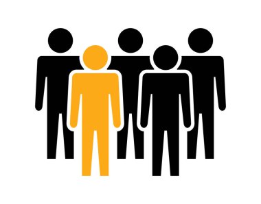 Sembol, insan ikonu. vektör dosyası.