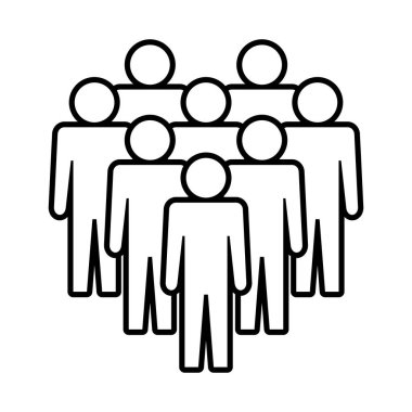 Sembol, insan ikonu. vektör dosyası.