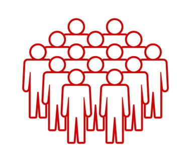 Sembol, insan ikonu. vektör dosyası.