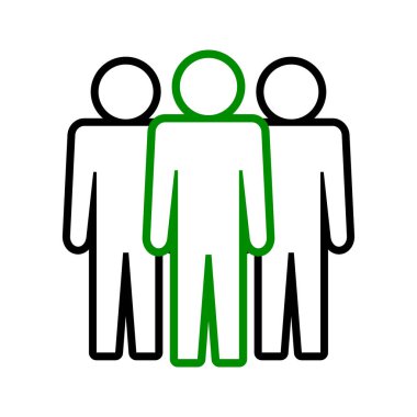 Sembol, insan ikonu. vektör dosyası.