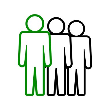 Sembol, insan ikonu. vektör dosyası.