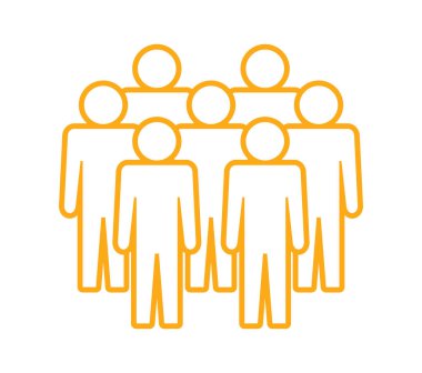 Sembol, insan ikonu. vektör dosyası.