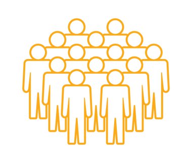 Sembol, insan ikonu. vektör dosyası.