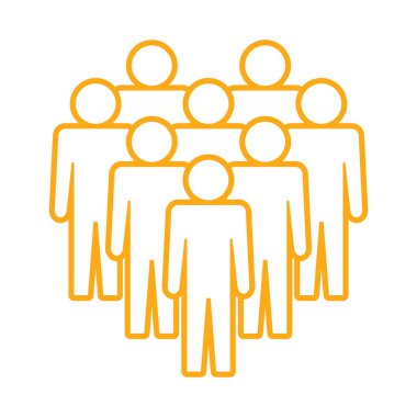 Sembol, insan ikonu. vektör dosyası.