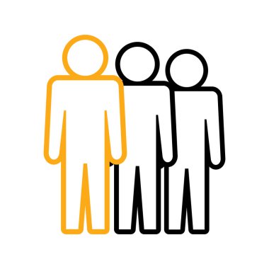 Sembol, insan ikonu. vektör dosyası.