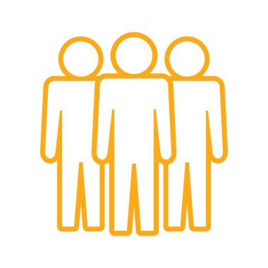 Sembol, insan ikonu. vektör dosyası.