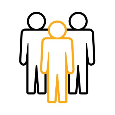 Sembol, insan ikonu. vektör dosyası.