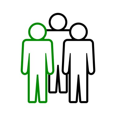 Sembol, insan ikonu. vektör dosyası.