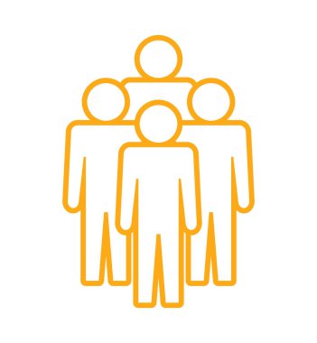 Sembol, insan ikonu. vektör dosyası.