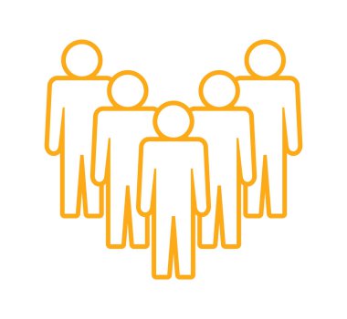 Sembol, insan ikonu. vektör dosyası.