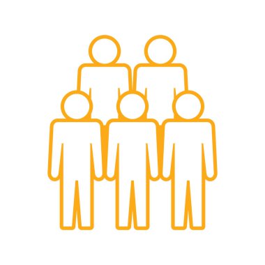 Sembol, insan ikonu. vektör dosyası.