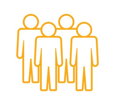 Sembol, insan ikonu. vektör dosyası.