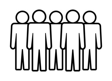 Sembol, insan ikonu. vektör dosyası.